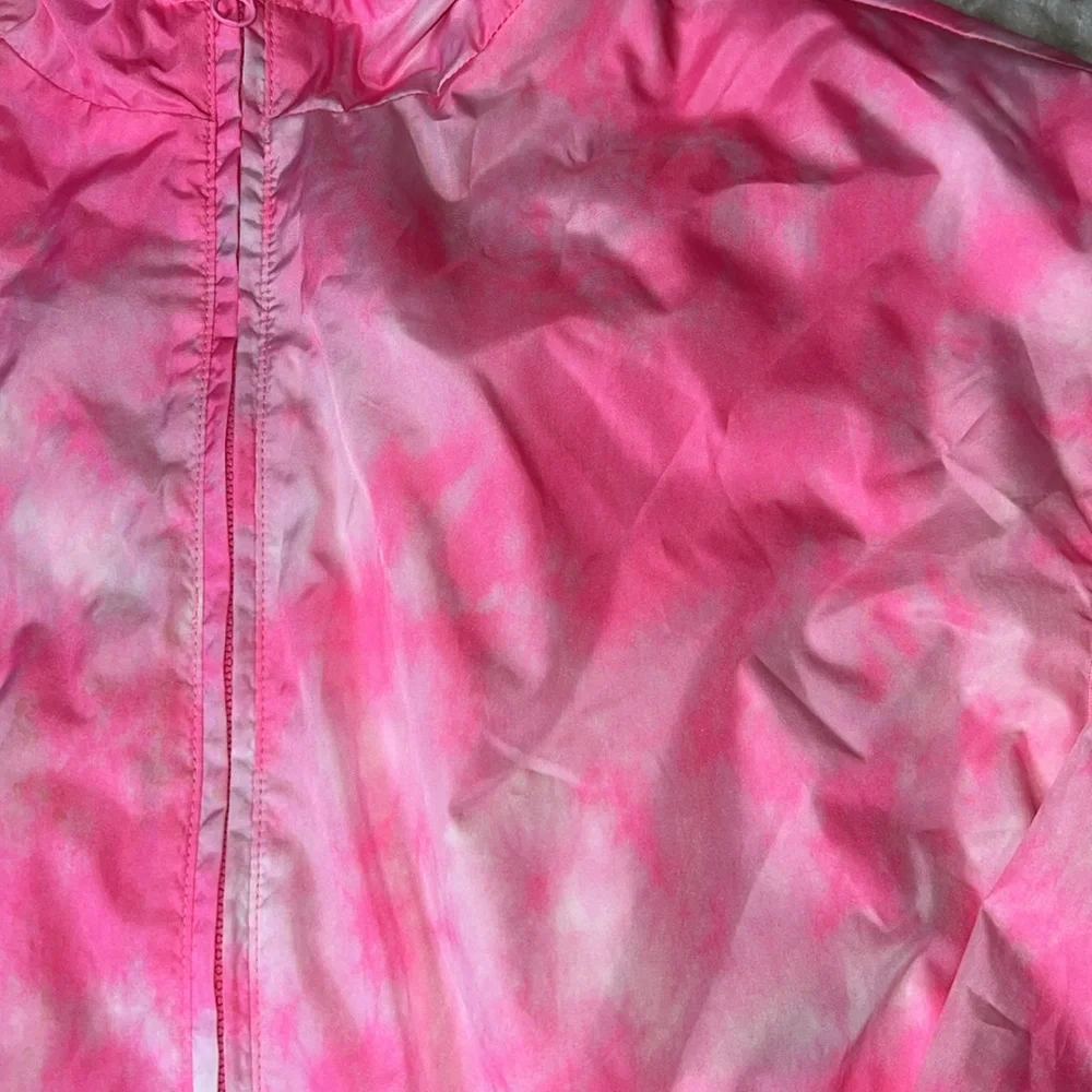 Gap Girls Pink Hooded Windbreaker Size XL